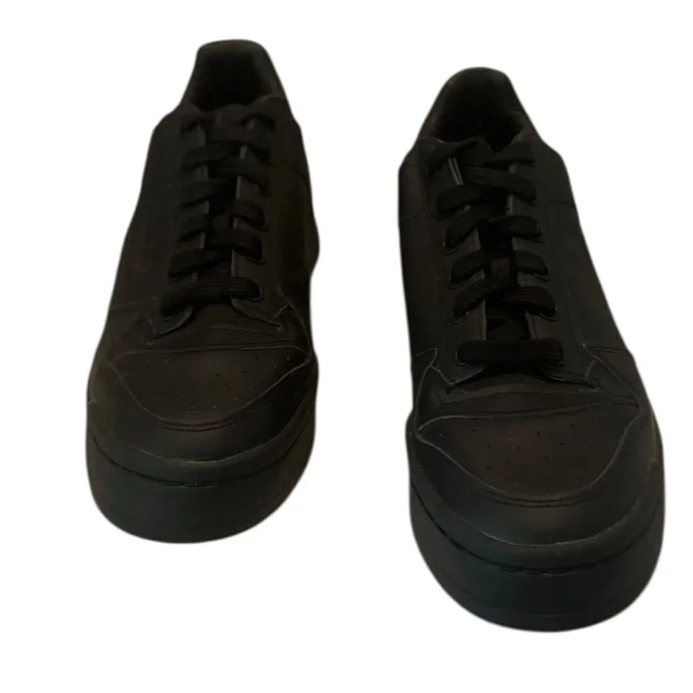 Adidas Continental 80 Black Leather Sneakers Men’s 8 NWT Classic Retro Style